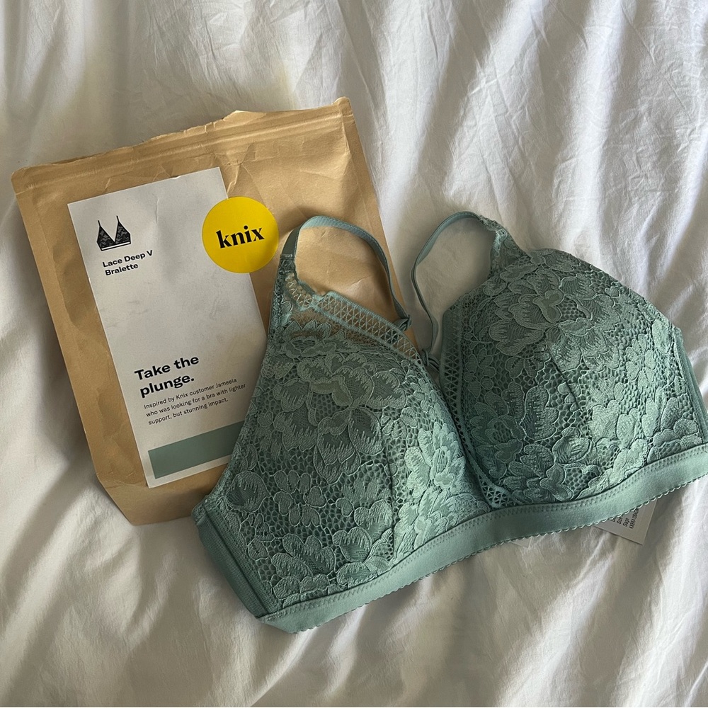 Knix Lace Deep-V Bra